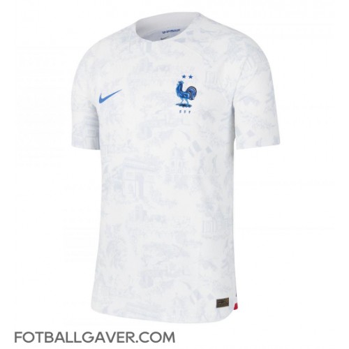 Frankrike Fotballklær Bortedrakt VM 2022 Kortermet